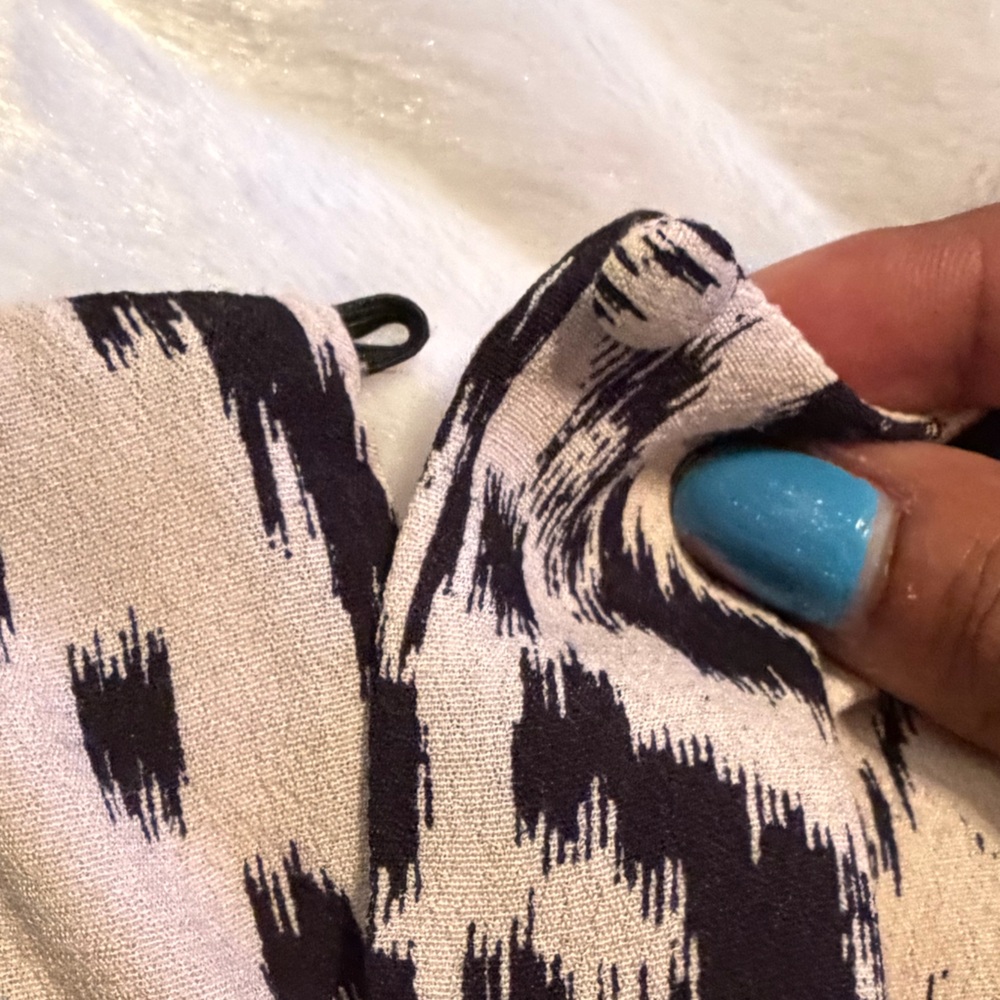 Ever Eve Black and White Patterned Sleeveless Jumpsuit - Picture 13 of 13
